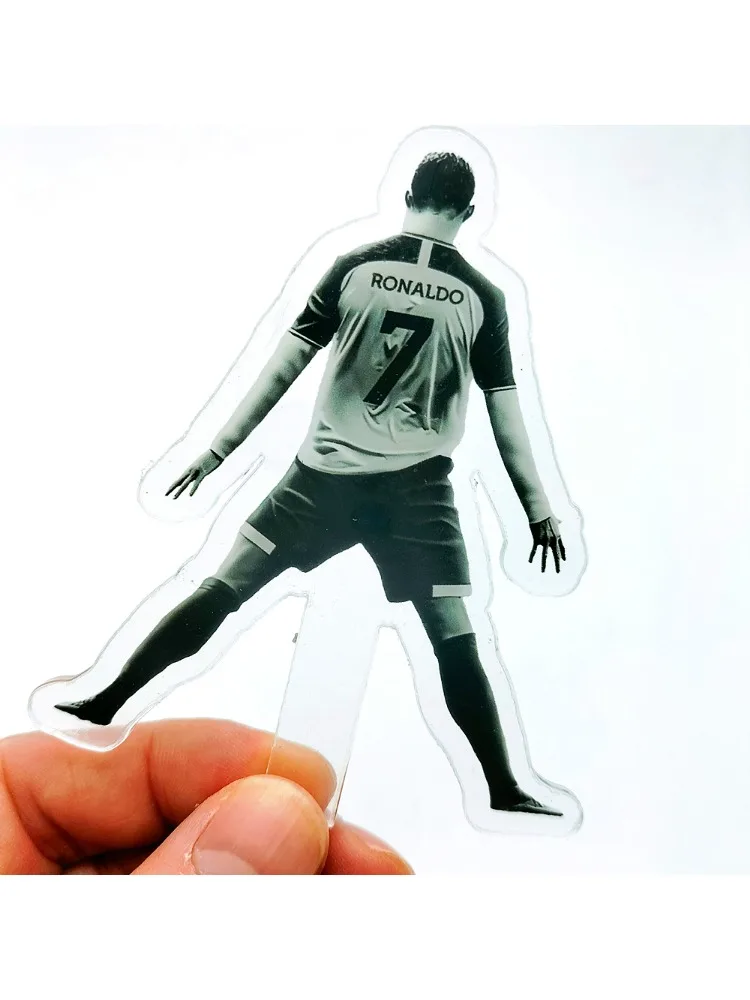 10 Kinds C Ronaldo Classic Shooting Action Football Souvenirs Human Shaped Handicraft Football Craft NO.7 Jersey Soccer Ornament