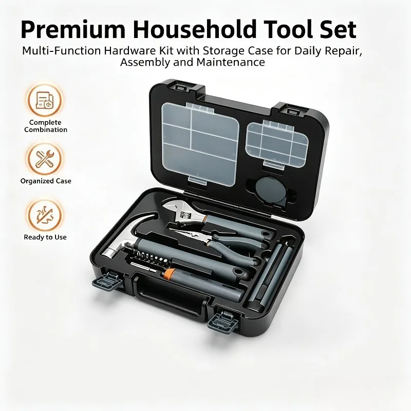 Multifunctional Home Hardware Tool Kit Portable Toolbox Household Complete Repair Hand Tool Set