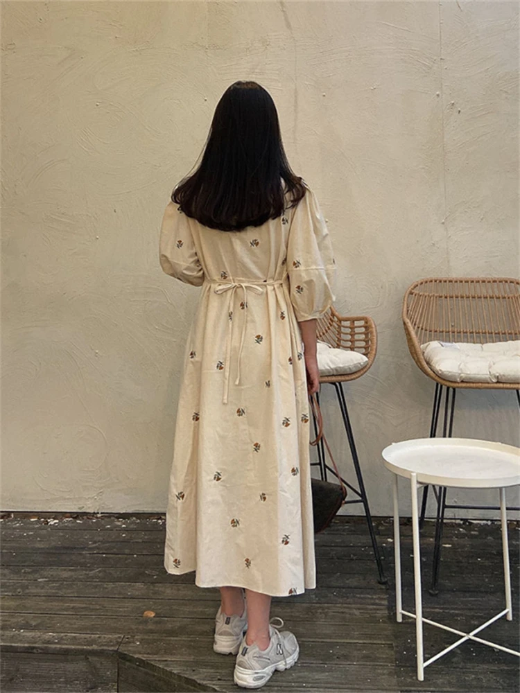 Vestidos Para Mujer Winter Sundress Long Dresses For Women Vintage Dress De Mujer Elegantes Vestido Feminino Traf Official Store