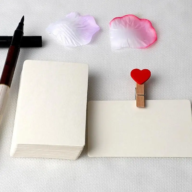 Y5LB 20Sheets Blank Art Cards 2.24x3.54Inch For Drawing Crafting Journaling Scrapbook