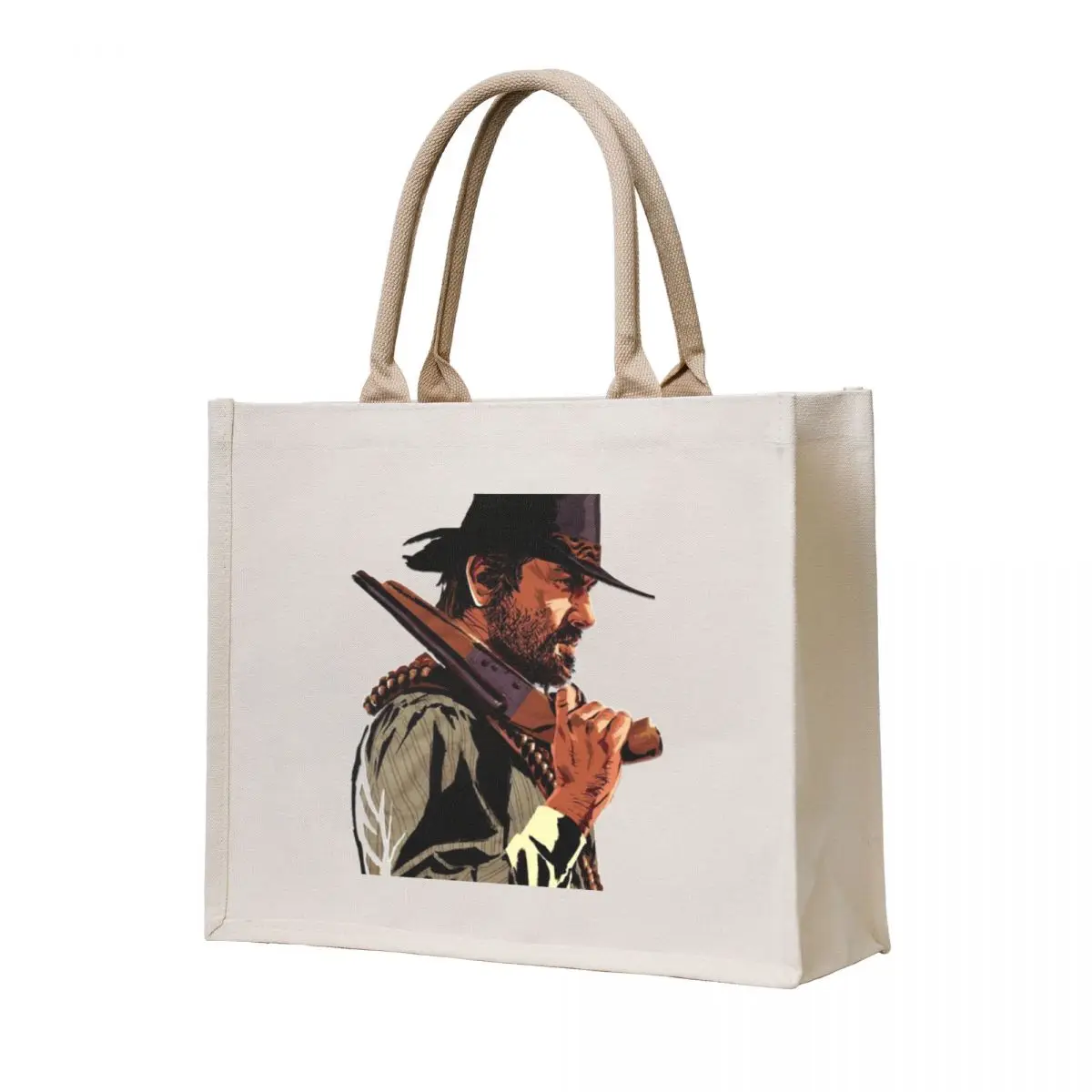 

Arthur Morgan Tote Bag custom canvas bag Canvas bag hand
