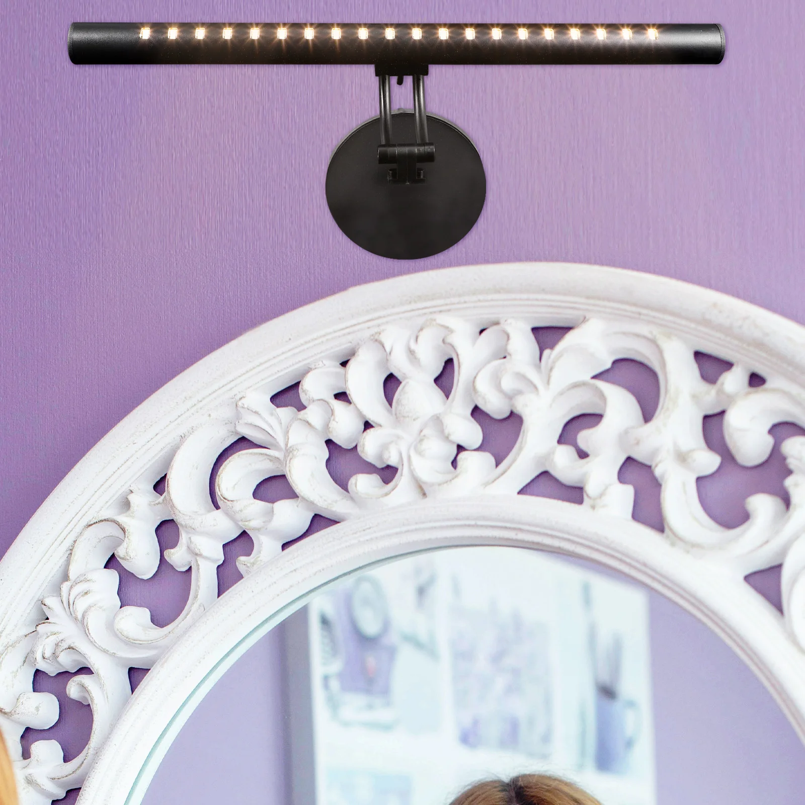 

LED Mirror Front Lamp Bathroom Vanity Light Fixtures Headlight Aluminum Soft Bright LED Energy Saving USB Charging