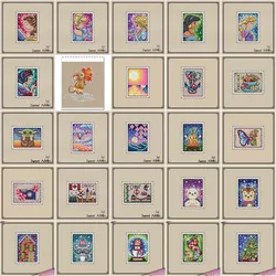 Top Selling Counted Cross Stitch Kit Christmas Snowman Snow Man Gift Ornaments -Stamps Christmas House