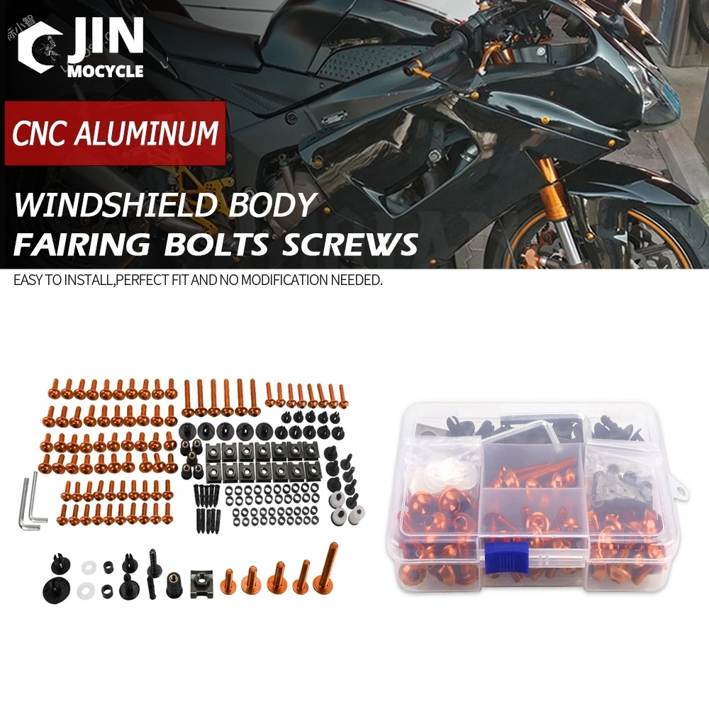 

Fairing Windshield Bolts Screws Kit Nut Clips For K-T-M 125 200 390 Duke 690 790 Duke 1290 Duke 1190 990 Motorcycle Accessories