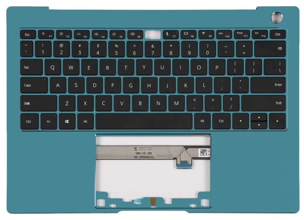

New/org For Huawei Matebook X Pro Mach/Machc/Machr Series MACH-W19 MACHR-W19 Palmrest US keyboard upper cover Backlight