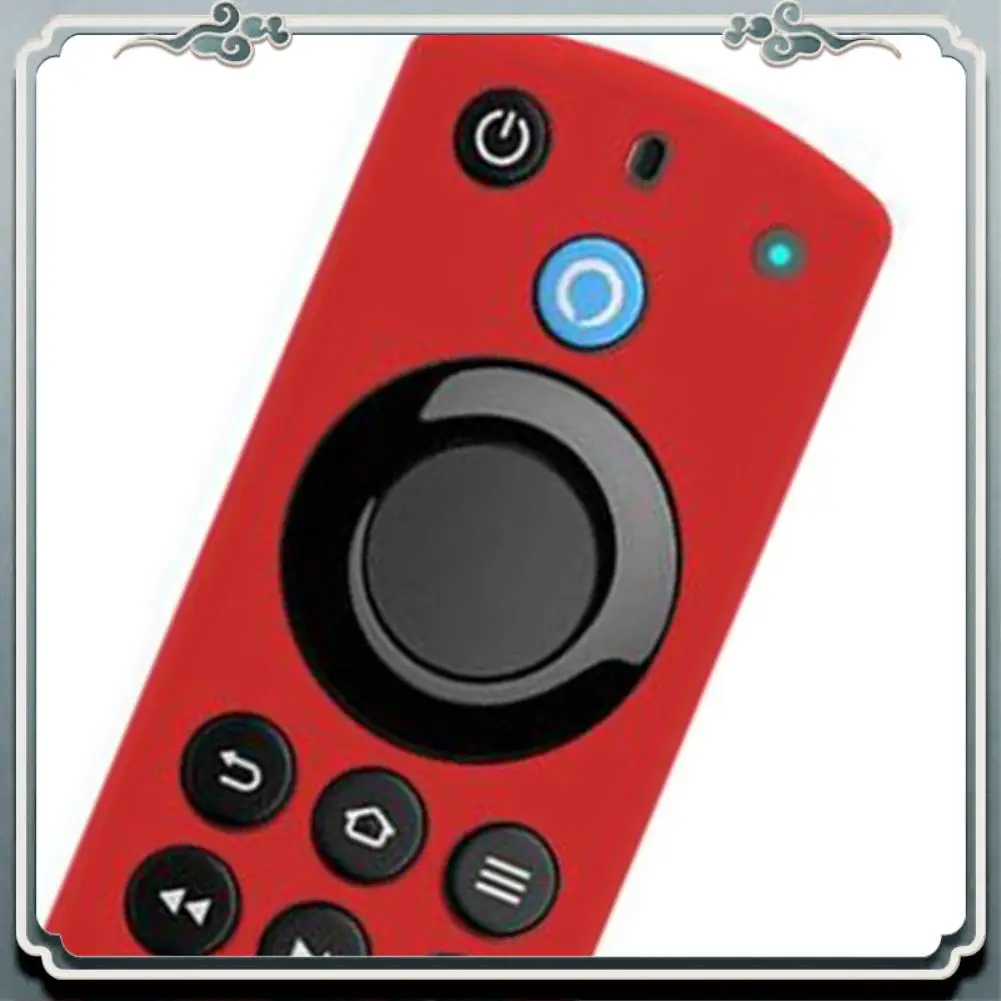 Capa de controle remoto de silicone para fire tv stick 4k 3rd gen 3rd geração anti-deslizamento caso protetor remoto