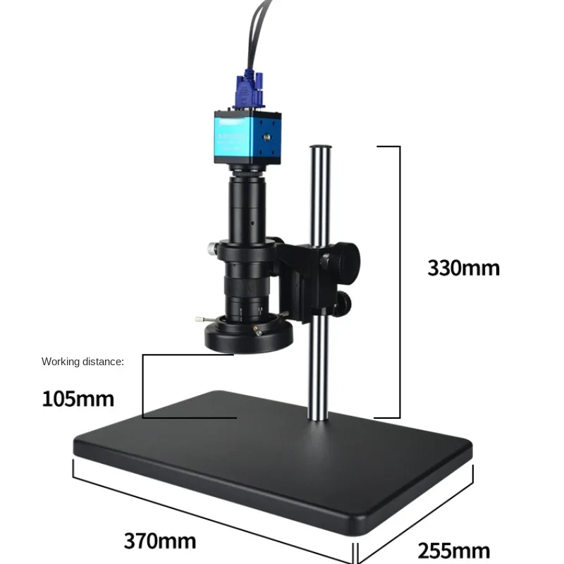 5 Million Pixels Electronic Digital Microscope High Magnification Video Microscope Adjustable