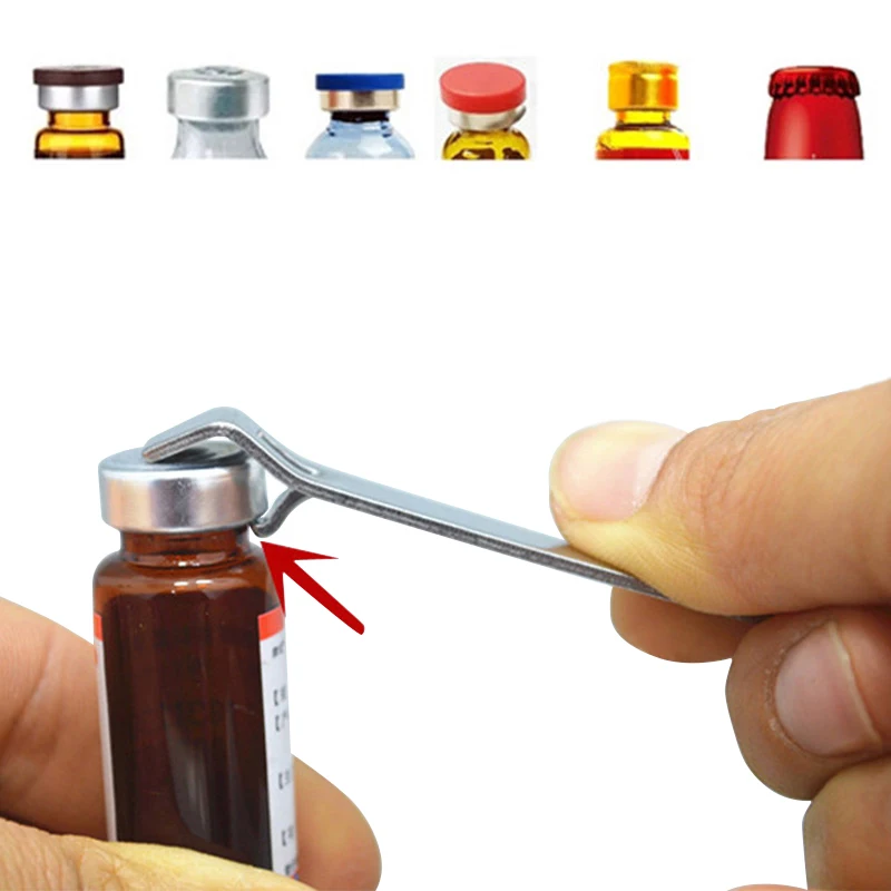 1/5Pcs Stainless Steel Oral Liquid Vial Opener Nurse Doctor Ampule Bottle Opener Medical Tool Portable Can Opener Kitchen Tools