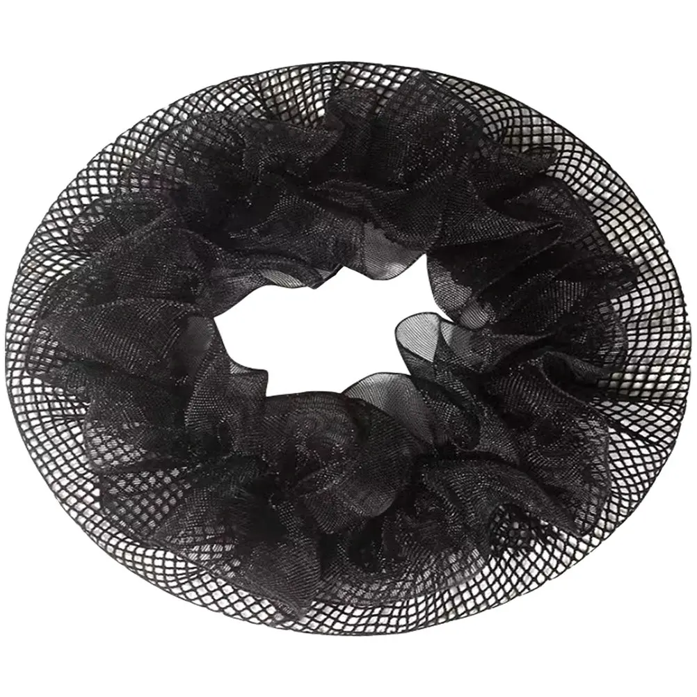 

20Pcs Stretchable Elastic Bun Net Lightweight Breathable Thick Thin Hair Lazy Buns Night Use Dancer Skater Nurse
