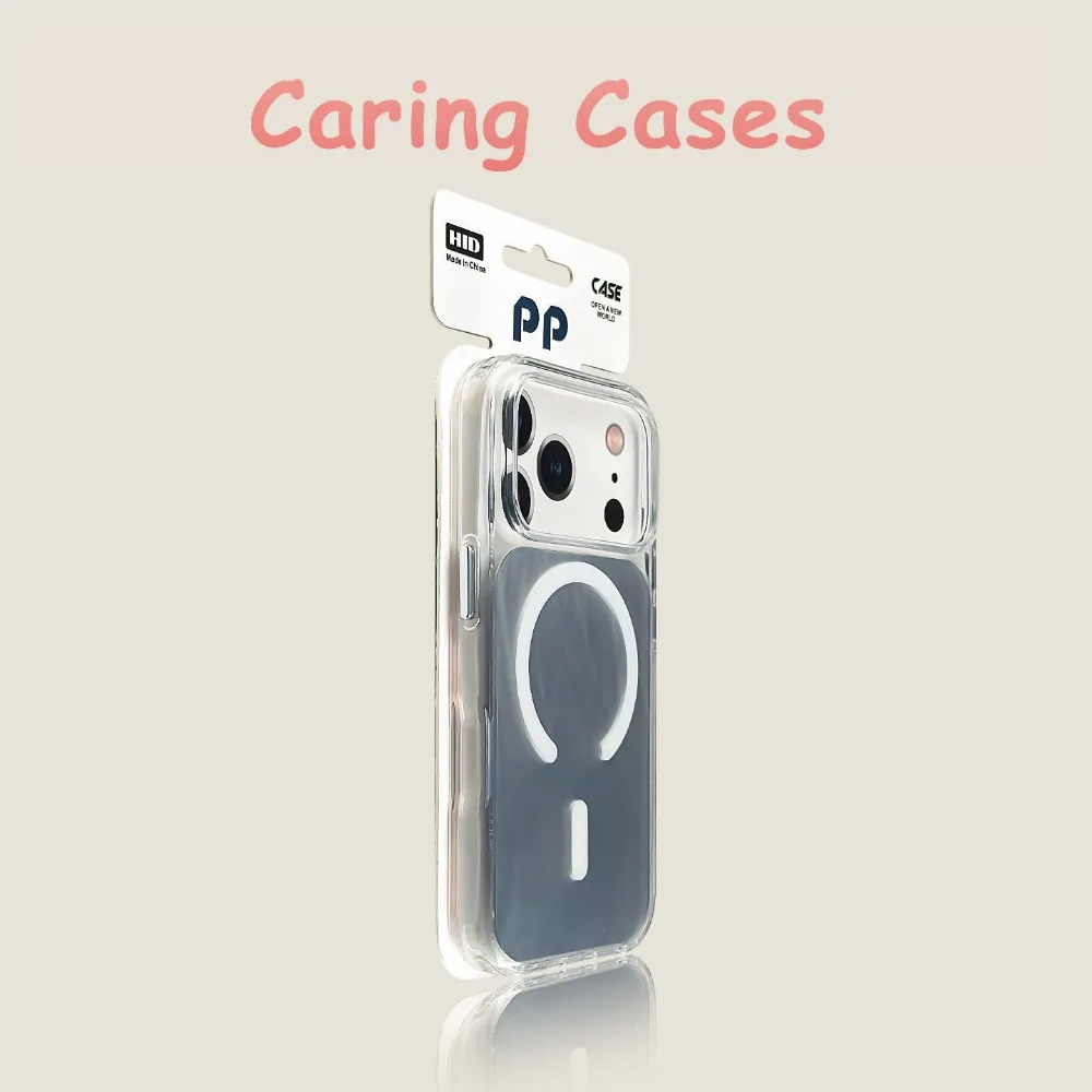 Funda para iPhone 17 Pro Max, Blanca, Magnética, con Textura de Cola de Zorro, Nueva, con Borde Suave y Panel Trasero Acrílico, Compatible con iPhone 16, 15, 14, 13, 12, 11