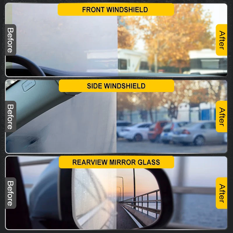 Magic Gem Car anti-fogging windscreen defogger long-lasting defogging to prevent blurred vision COATING GLASS C94