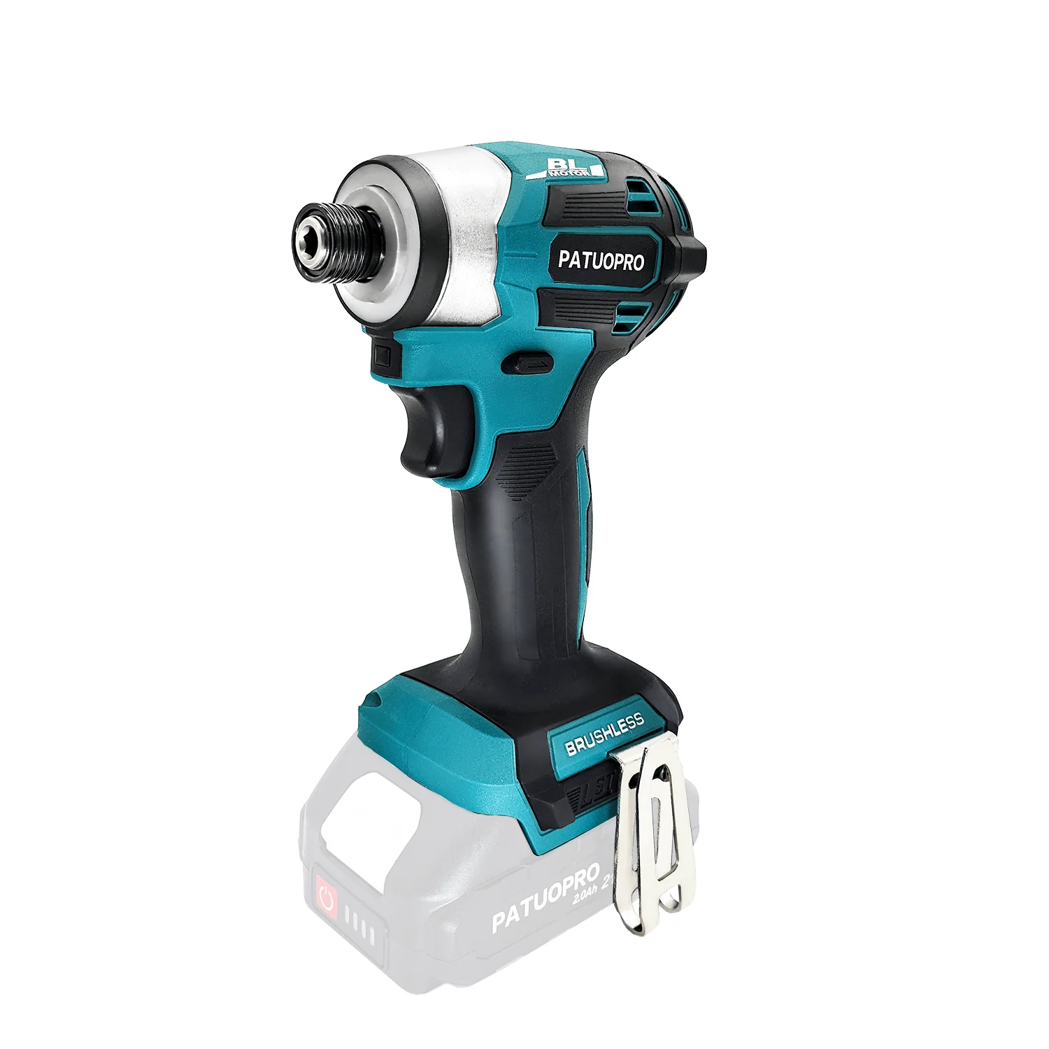 Cordless Compact Impact Driver Kit Electric Brushless  Screwdriver 4-Speed 1/4-Inch Hex for Makita 18v Battery(No Battery)