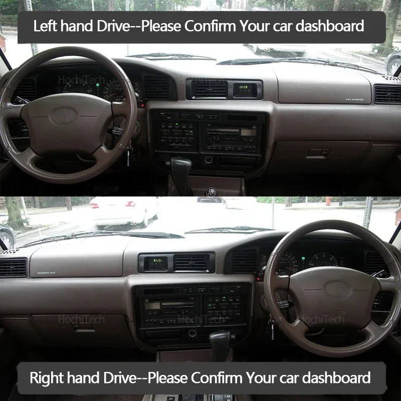 Dash Board Sunshade Anto-UV Carpet Dashboard Cover Protective Pad for Toyota Land Cruiser J80 LC80 Lexus LX 450 1990~1997