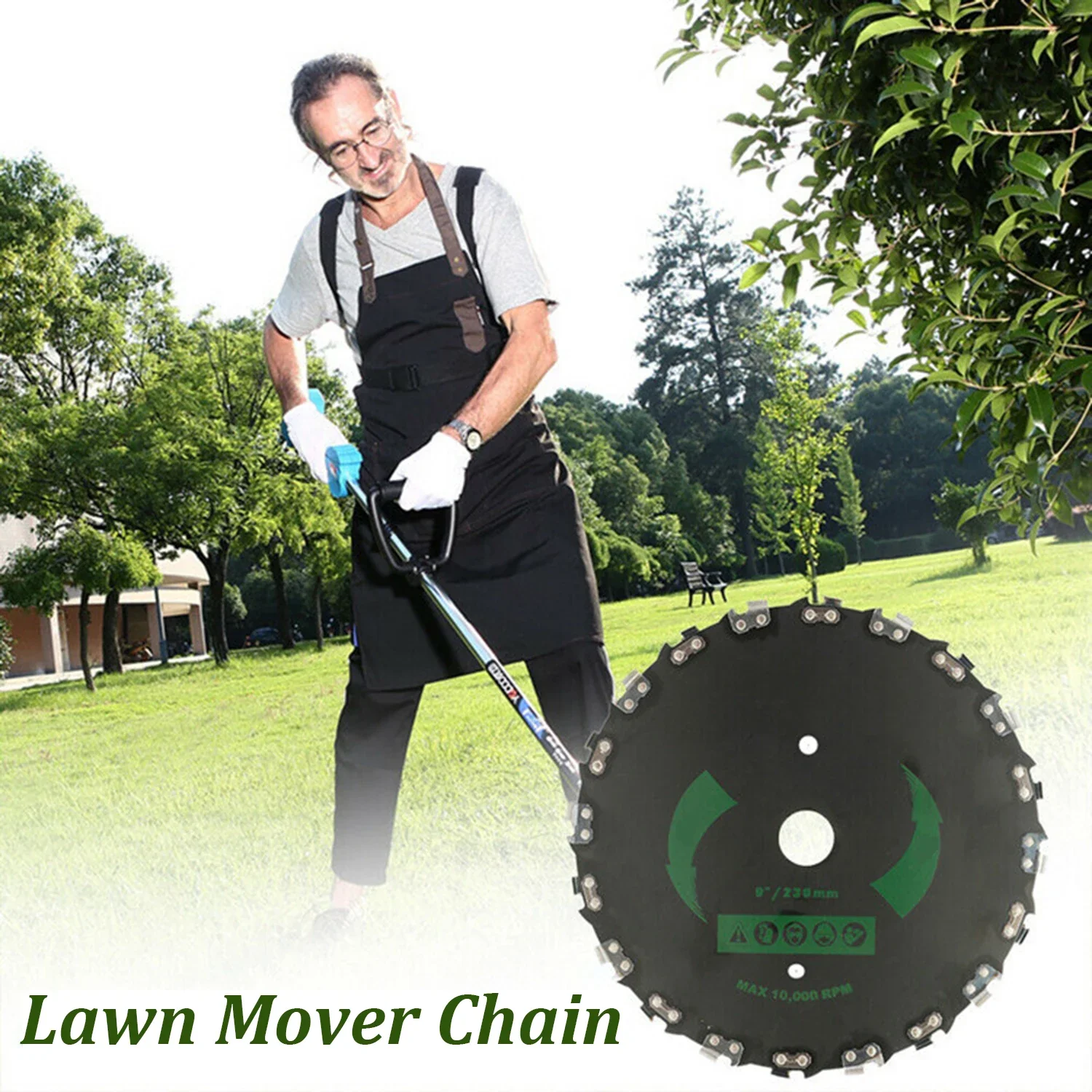 9 Inch 14T 20T Toothed Brush Cutter Blade High Speed 10000RPM Replacement Lawn Mower Weeder Cutting Accessory