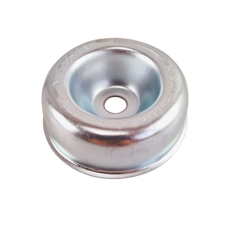 スチール芝刈り機ナット保護カバー、丸型鉄カバー、ブレード逆ネジネジキャップ、作業ヘッド防塵スペアパーツ用