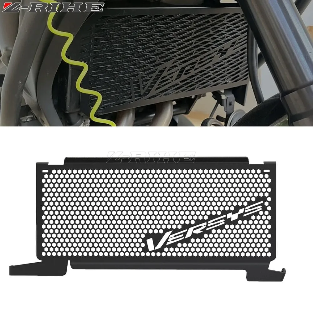 

Motorcycle Radiator Guard Grille Protection Cover For Kawasaki Versys 650 KLE650 ABS 2015-2024 2023 2022 2021 KLE 650 VERSYS650