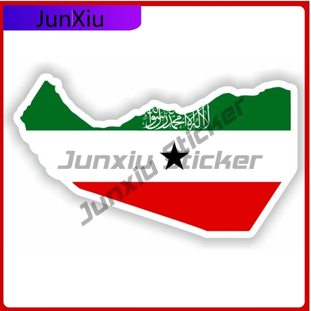 

With National Emblem Detail Somaliland Map Flag Fashion Auto Surface Decoration Perfect For Outdoor Vehicle Surfaces Decal