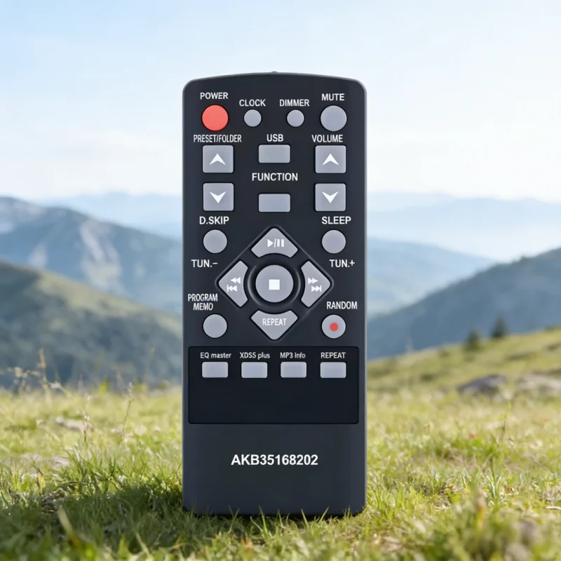 Universal Remote Control for Mini Hi-Fi Audio System Compatible with AKB35168202 AKB36086227 CM2520 CM1530 CM1530BT DM5420K DMS5