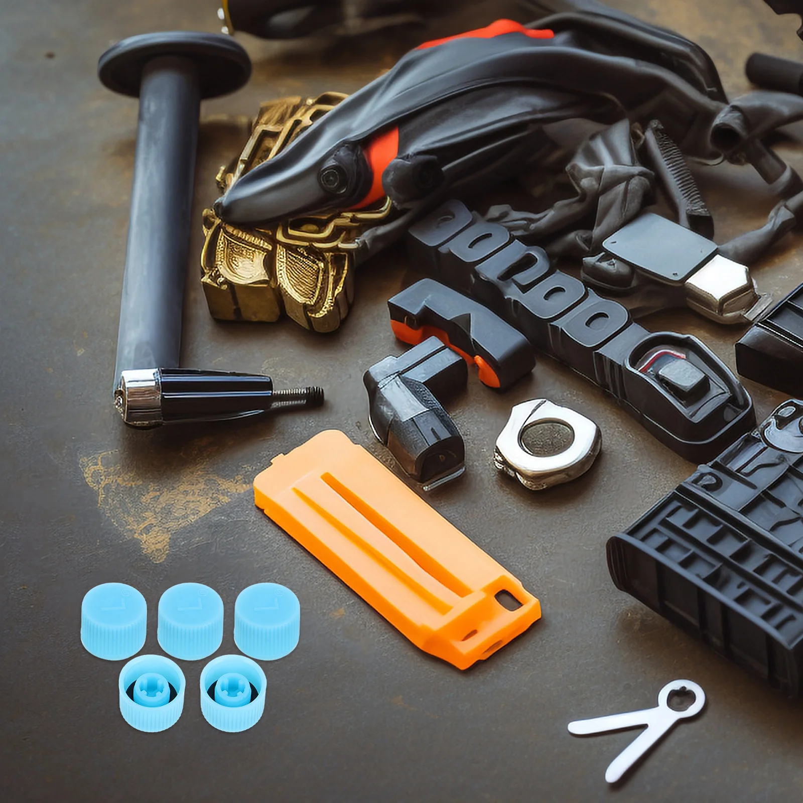 20 шт. синие колпачки для портов кондиционера низкого давления, сменные чехлы для зарядки для автомобиля, защита автомобильного клапана переменного тока Hvac