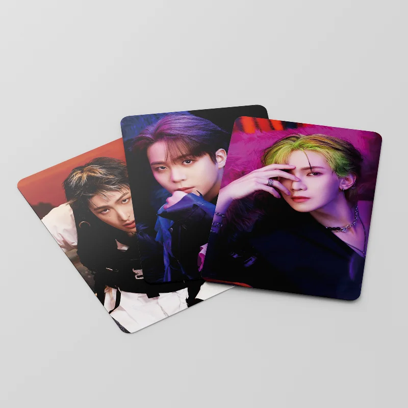 55pcs KPOP ATEEZ Lomo Card Hd High Quality Photocard Printed Photo Card Hongjoong Seonghwa Yunho San Wooyoung Fan Gift