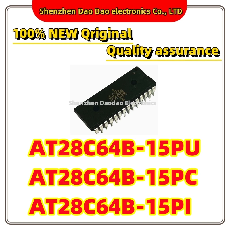 AT28C64B-15PU AT28C64B-15PC AT28C64B-15PI DIP-28 PC/PU/PI compatible MCU memory chip IC New original