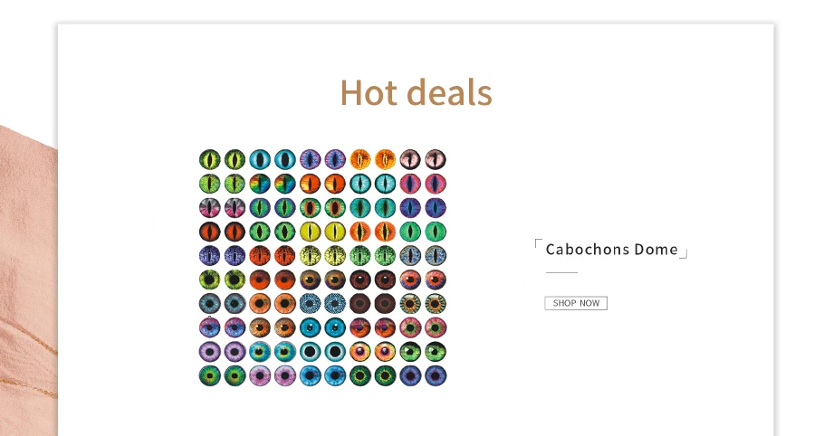 Neues Neues! 40 teile/los 12mm Schwarz unten Weiß Jade Serie Flacher Rücken Harz Cabochons Fit 12mm Cameo Basis Cabochons – Detail 20