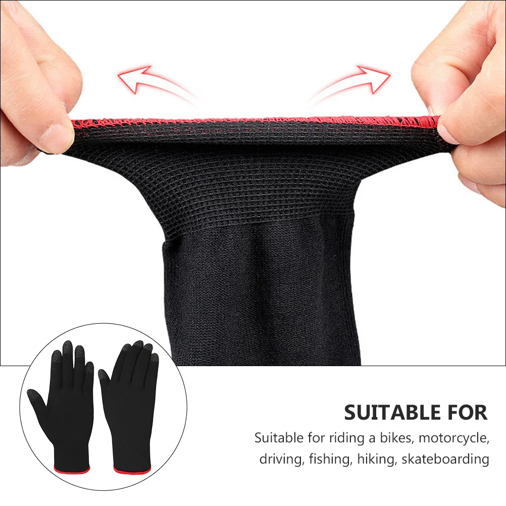 

1Pair Touch Screen Gloves Unisex Winter Warm Cycling Full Finger Gloves Windproof Outdoor Sports Protective Mittens