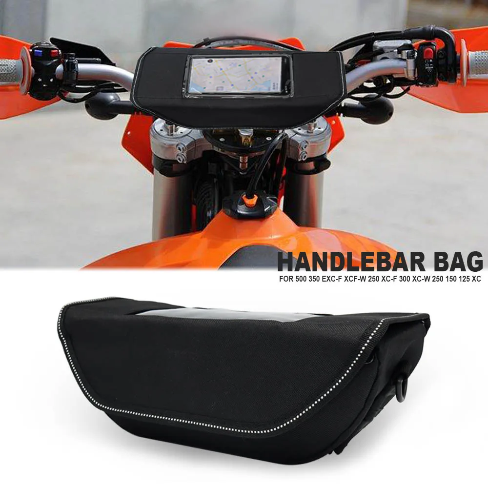 Travel Motorcycle Accessories Waterproof Bag Storage Handlebar bag Travel Tool bag For 500 350 EXC-F XCF-W 250 XC-F 300 XC-W 250