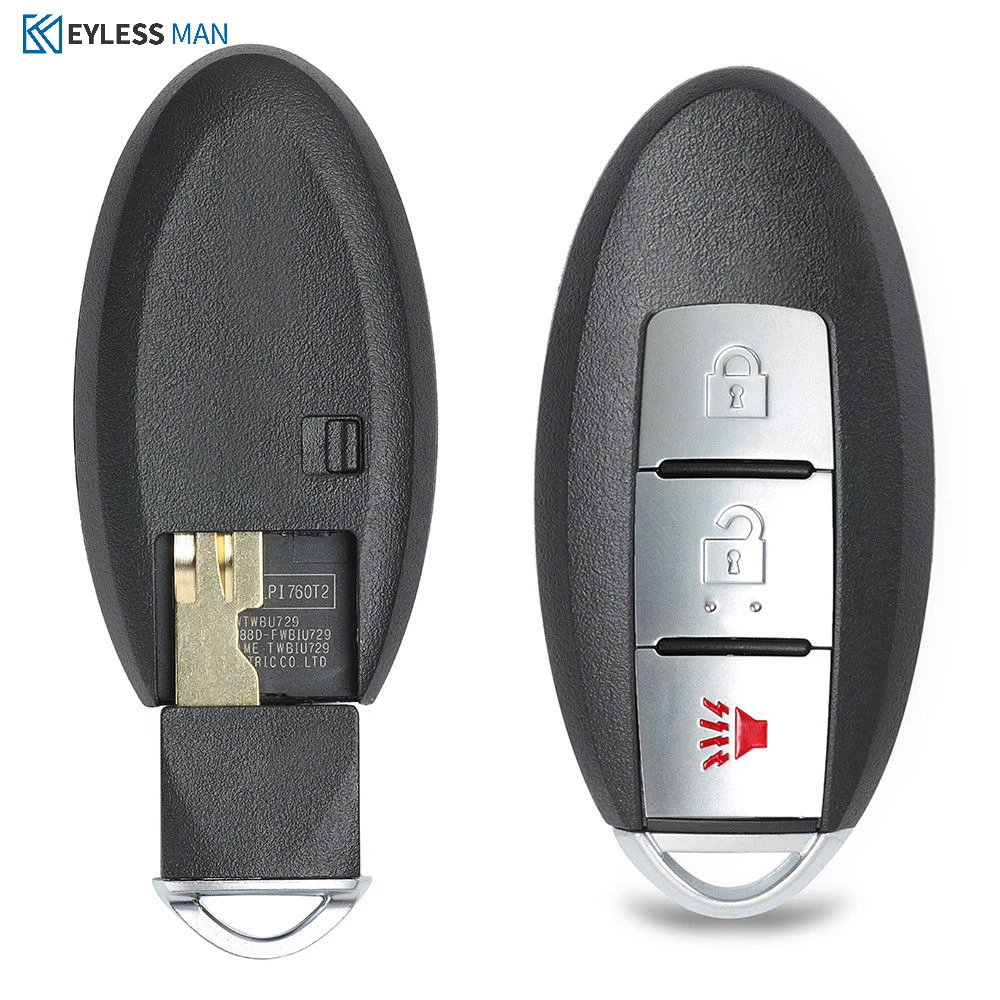 Keyless Go Smart Remote Key Fob For Infiniti FX35 FX45 2005 2006 2007 2008 2009 2010 FCC ID: CWTWBU619 315MHz With ID46 Chip