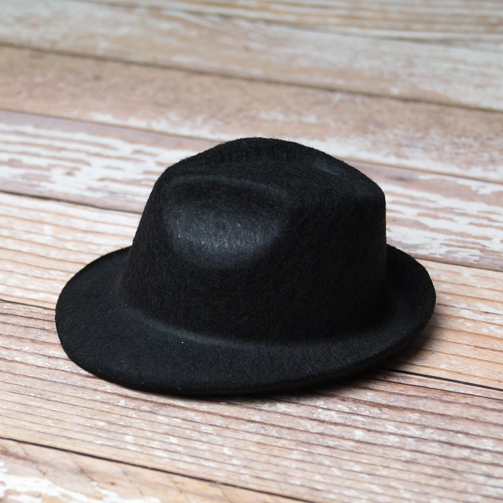 BJD ブラックキャップ帽子 1/4 MSD 17インチ 1/3 24インチ 60CM 高さ BJD SD DK DZ AOD DD ドール用 送料無料 HEDUOEP