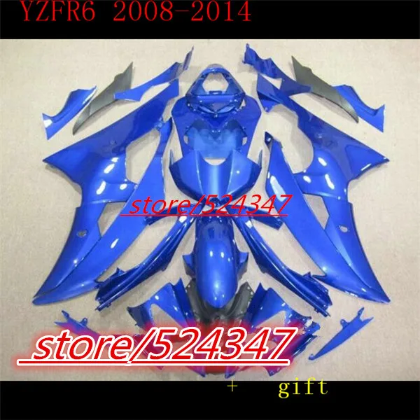 

Nn-Blue black fairing set for R6 YZF-R6 08-09 YZF R6 08 14 YZF 600 R6 2008 2014 fairing for Yamaha