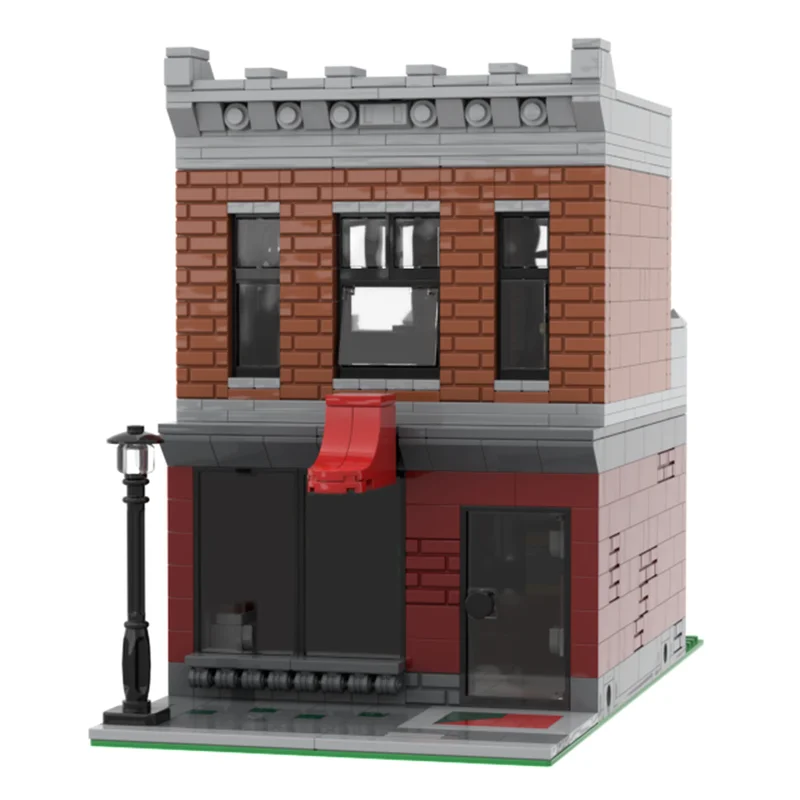 NEW 857PCS City Hot Selling Street View Moc Shoe Repair Shop Model DIY creative ideas block Toy Assembly Puzzle birthday Gift