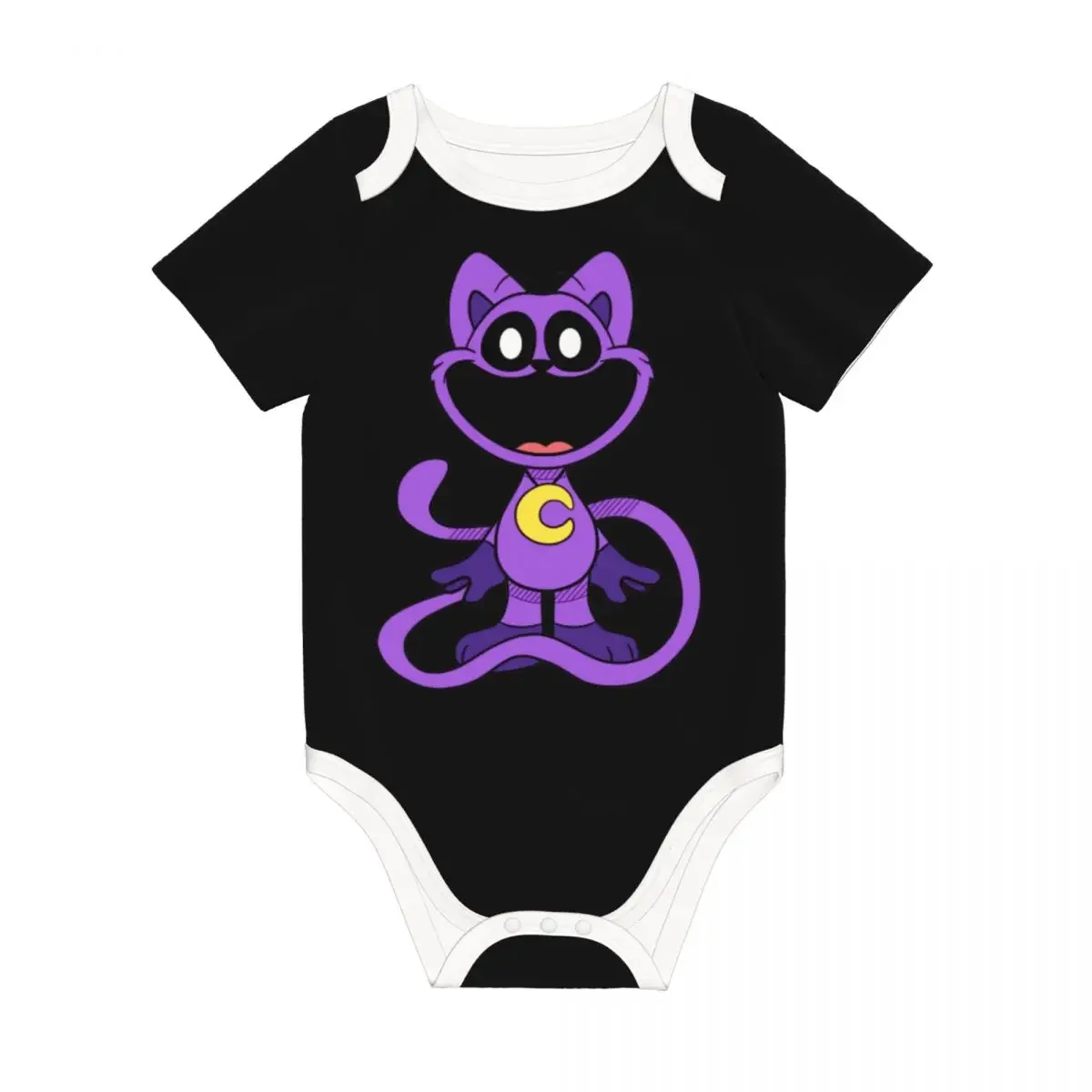 كارتون Smilings Critters الطفل ارتداءها للجنسين قميص القطن الوليد نيسيي صبي فتاة قميص الزي رومبير الطفل #3