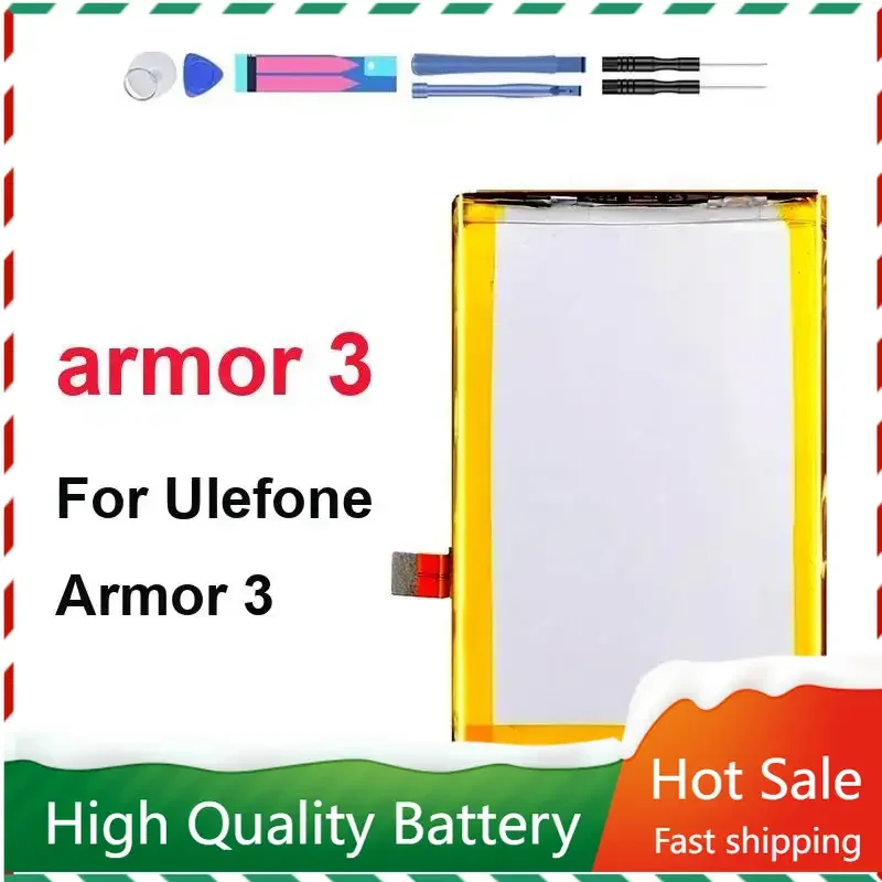 

10300mAh Replacement Battery For Ulefone Armor 3 Armor3 Mobile Phone