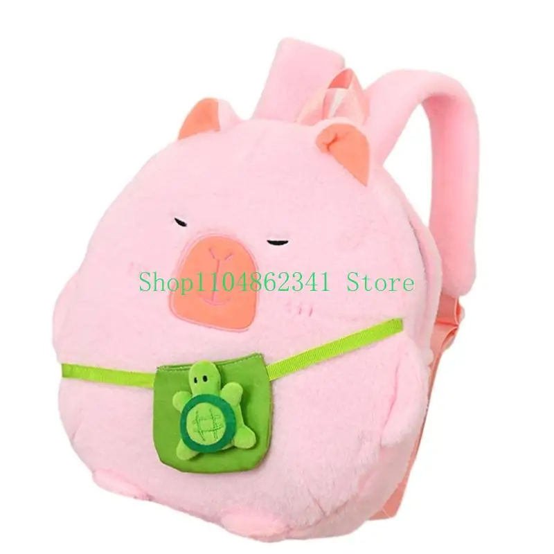 5ASD面白いキャピバラバッグ旅行バックパックぬいぐるみカピバラバックパック女性の女の子ギフトカジュアルバッグデイパックハンドバッグギフト