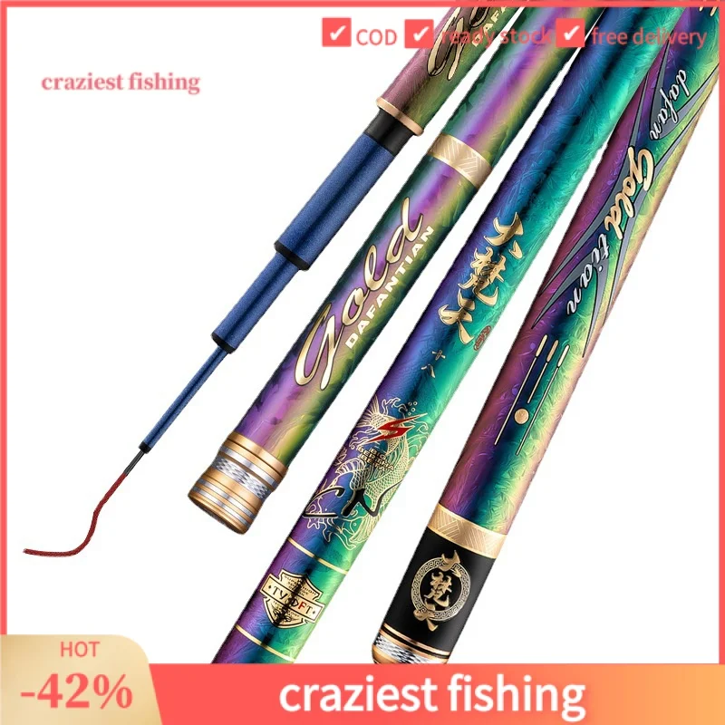 Telescopic Fishing Rod Carbon Fiber Carp Fishing Accessory Casting Spinning Rods Surfcasting Travel Rod Blank Carpfishing For