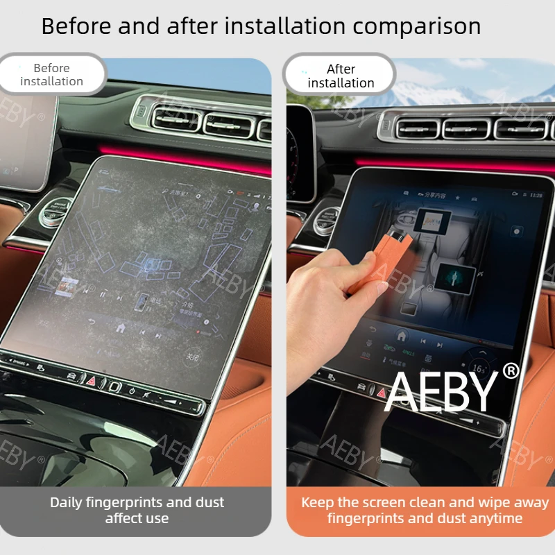 byd-seal-u-dm-i-2025-2026用クリーニングキット、ポータブルダッシュボードスクリーンクリーナー、静電気防止＆指紋防止、2-in-1カーケア