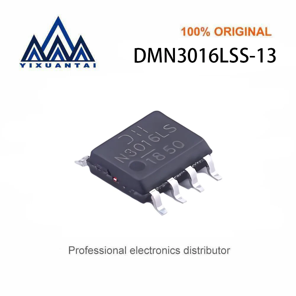 10pcs/Lot  DMN3016LSS-13  DMN3016LSS Marking N3016LS  【MOSFET N-CH 30V 10.3A 8SO】New and original