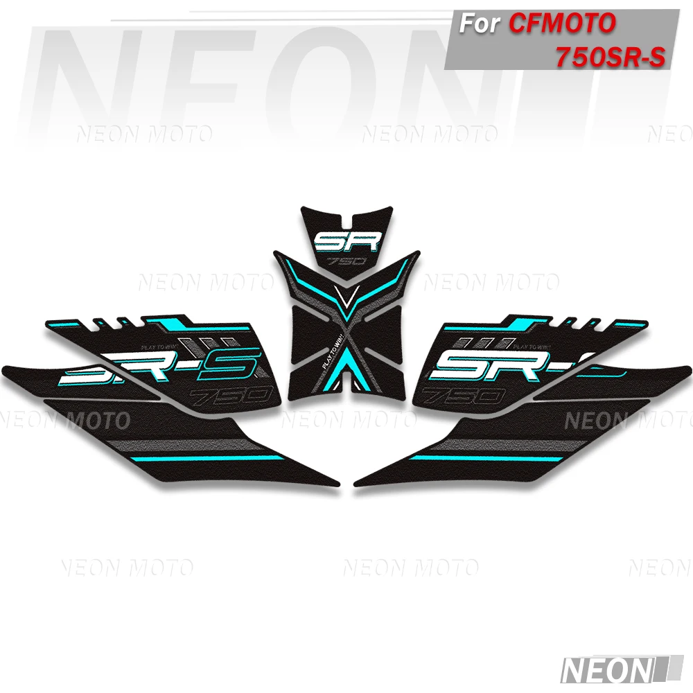 

For CFMOTO CF MOTO 750SR-S 750SRS 750 SRS SR S 750SR Motorcycle Tank Pad Protector Frosted Sticker Decals Accessories