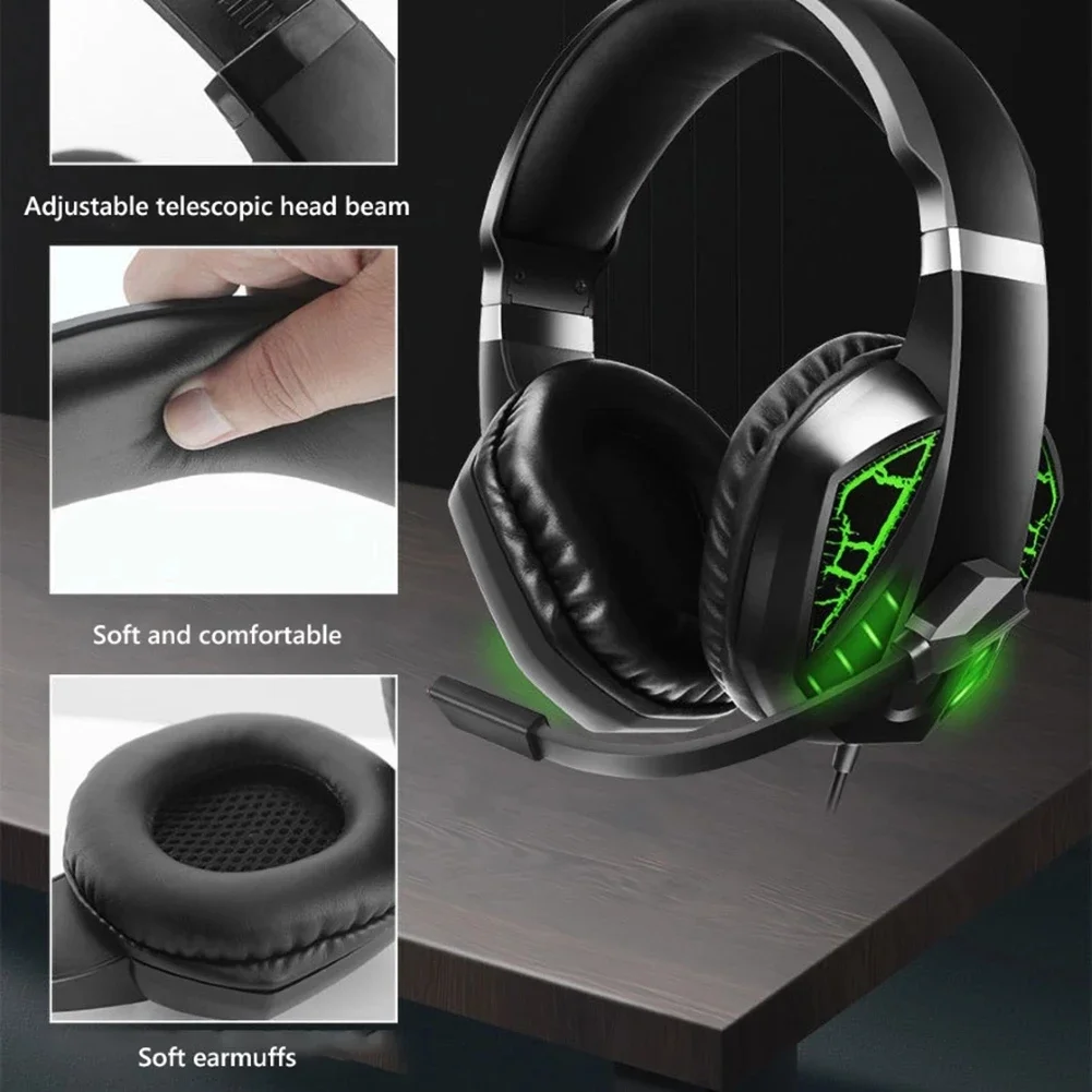 Stand 3.5mm PC Computer 7100 Headphone Microphone Gaming Headset Wired 7100 Game Earphones and Headphone manufacturer