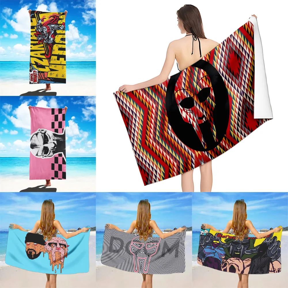 

MF D-Doom Beach Towel Microfiber Sand Free Quick Dry Soft Sandproof Pool Towels Gift for Women Travel Gym Shower Camping towel