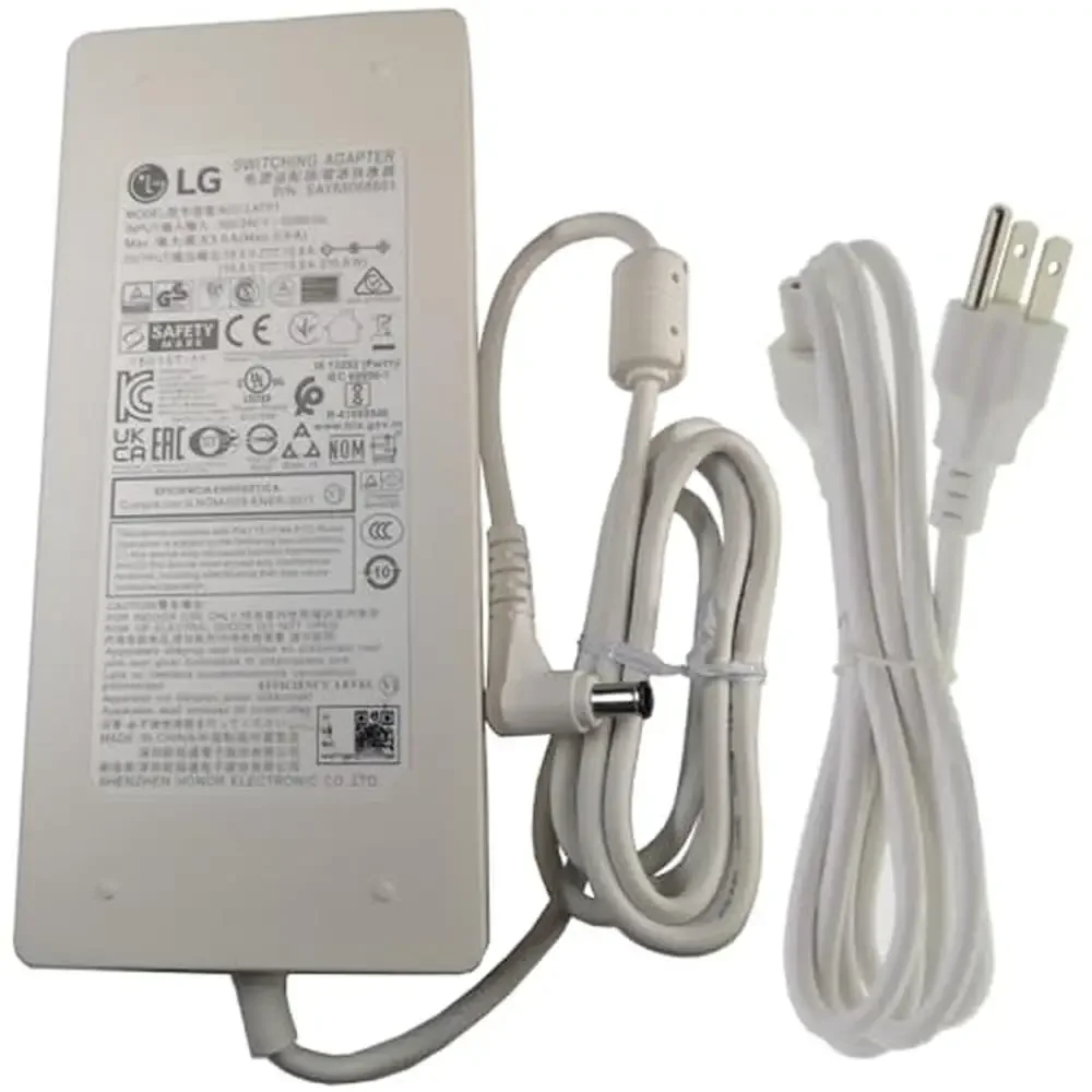 LG OEM UL 19V AC/DC Adapter 34UM94 34UM95 P PD 34UM95-PE 34UM94P 34UM95P LGUM95 34WN80C B 34WN80CB 34'' Monitors Tested Units 30