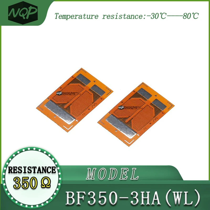 High-precision strain gauge BF350-3HA (wireless type), resistive, with a resistance value of 350 ohms, used for load cells.