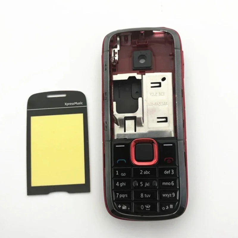 New Full Housing For Nokia 5130 Battery Back Cover +English Keypad +