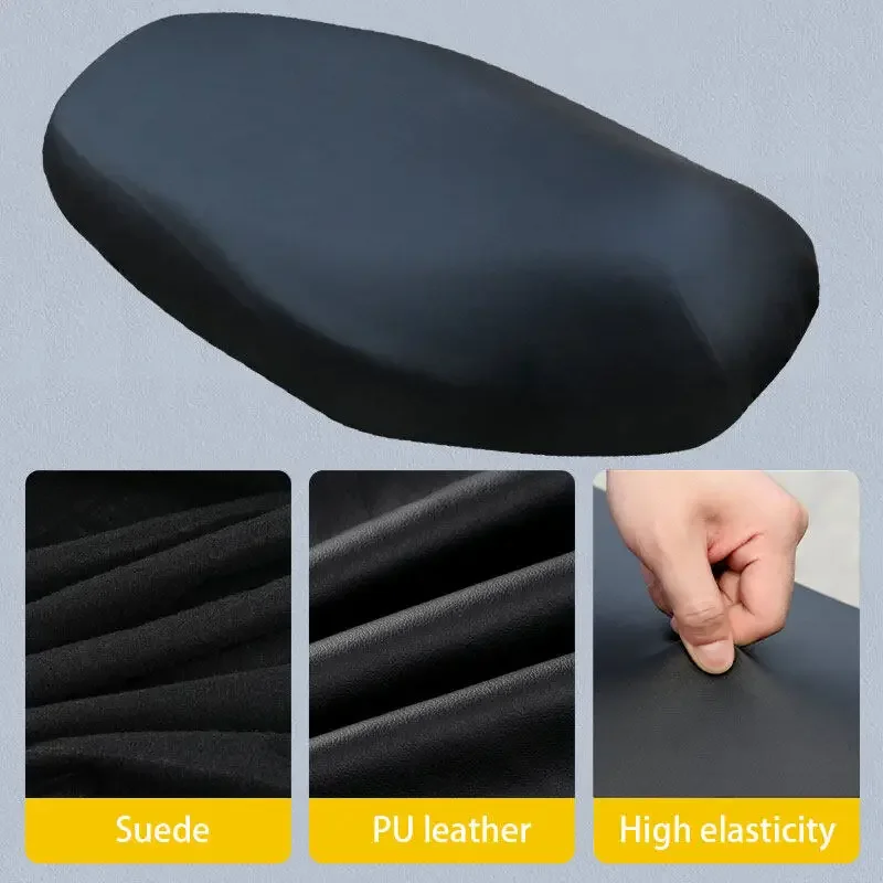 Funda impermeable para asiento de motocicleta, Protector solar transpirable a prueba de polvo, accesorios para cojín de Scooter