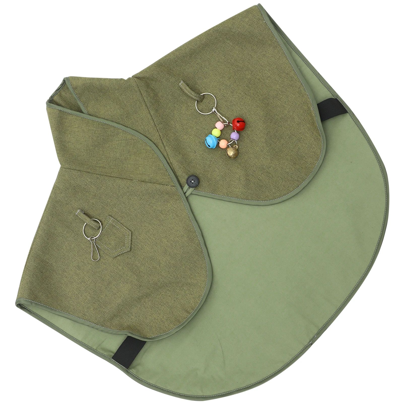 

Reusable Pet Shoulder Pads Bird Protective Shawl Cotton Linen Anti-scratch Parrot Clothes for Birds