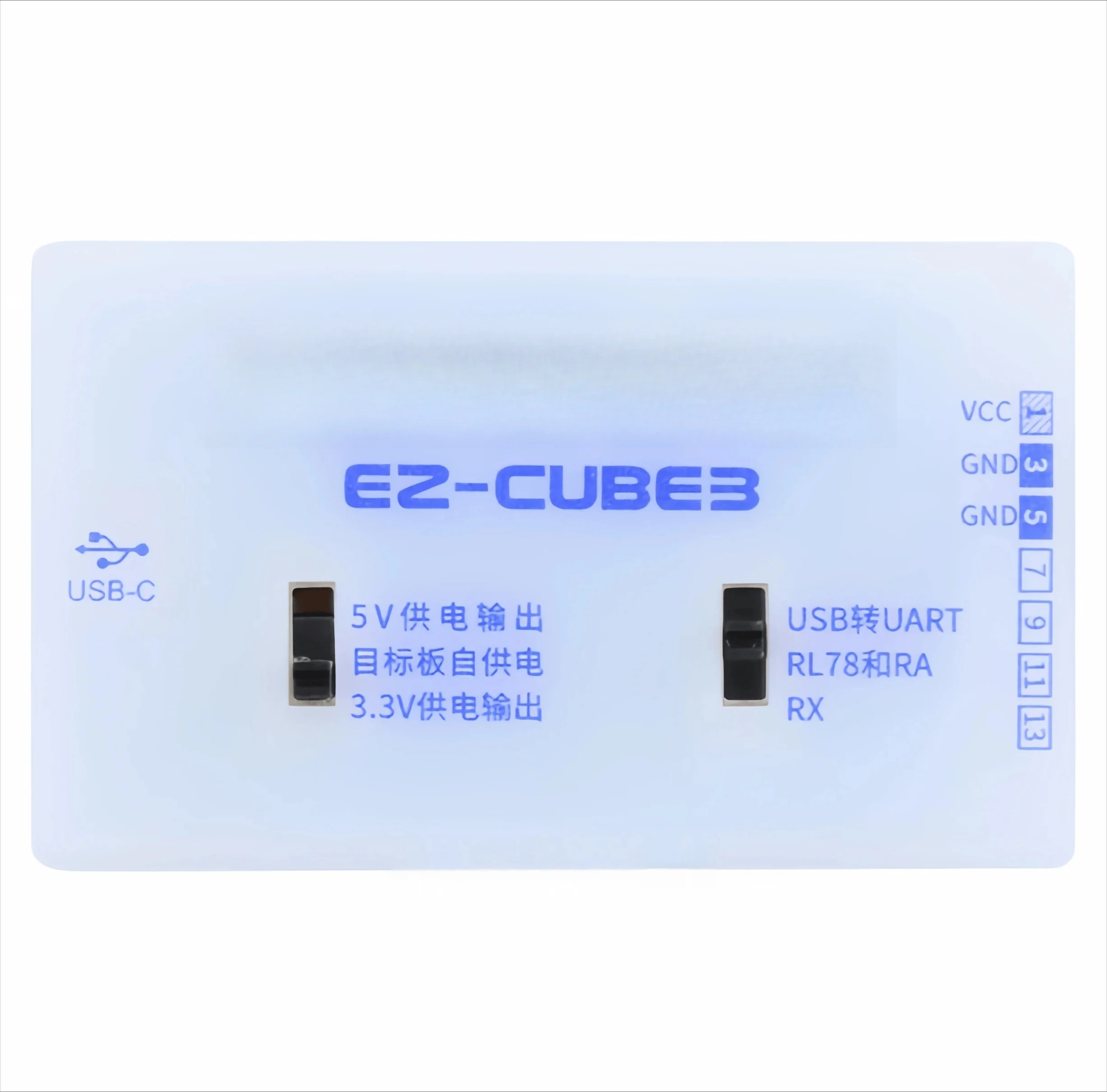 EZ-CUBE 3 2 Renesas programming debugger SWD UART RA RL78 RX MCU simulation