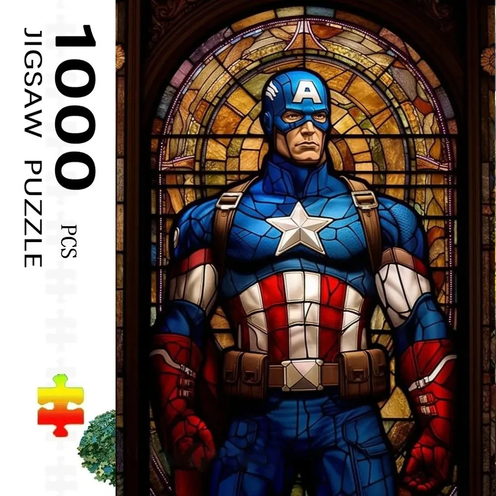 

Пазл для взрослых 500/1000 деталей: Мстители. Бумажный пазл для декора и развития мышления.