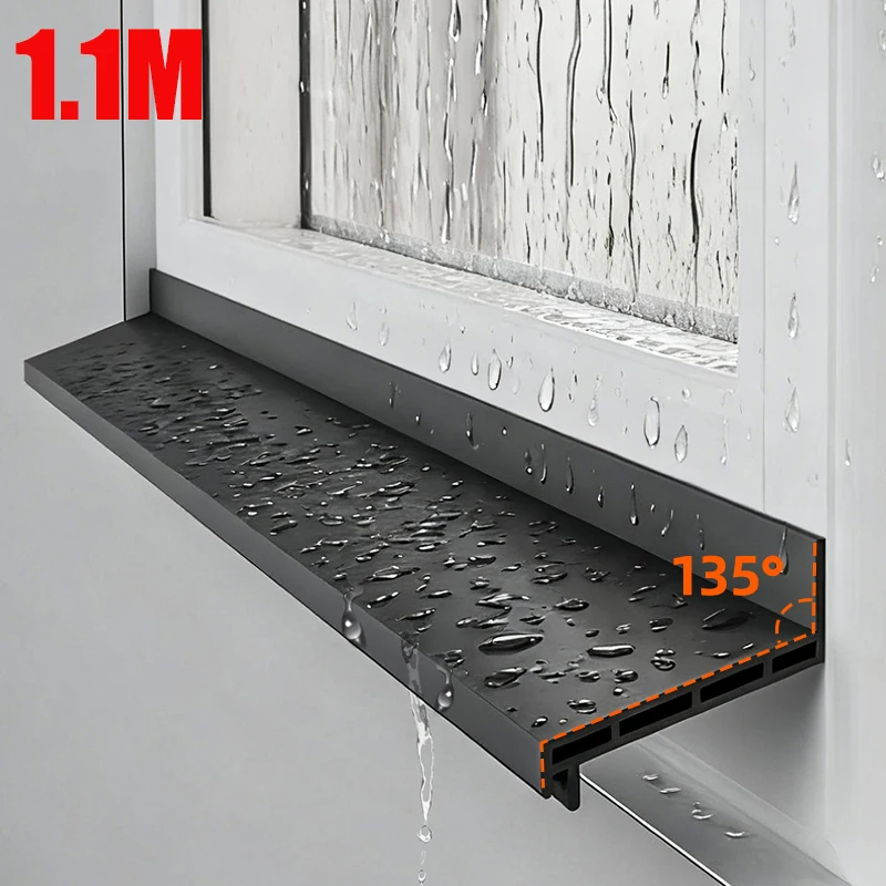 

1,1 м TPE водоудерживающие полосы для окон, термостойкие морозостойкие уплотнительные ленты для раздвижных окон, простая установка, ветрозащитная уплотнительная лента