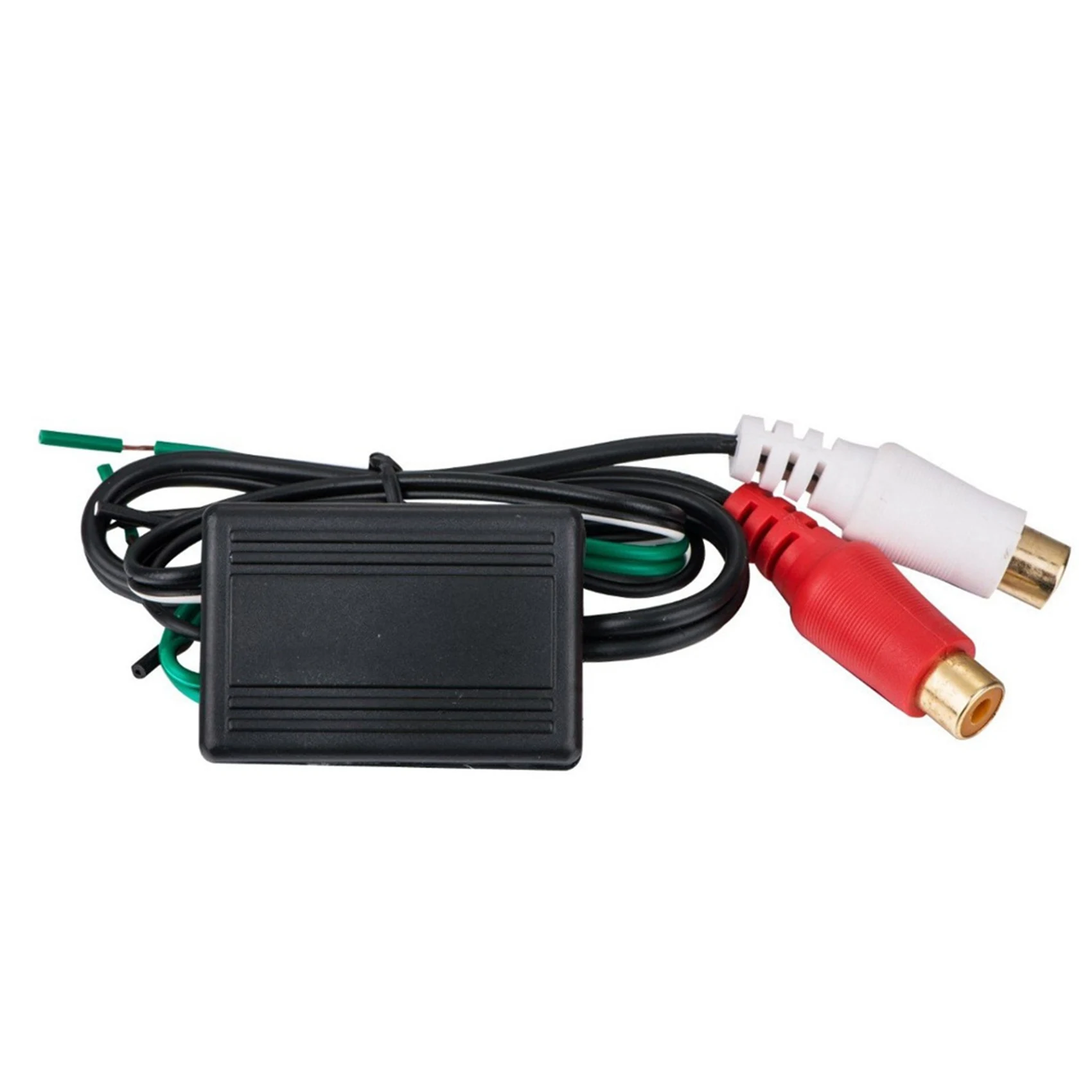 

New Speaker to 2 RCA Line Output Converter IN/OUT High/Low for Car Audio